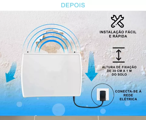 dispositivo de secagem de paredes